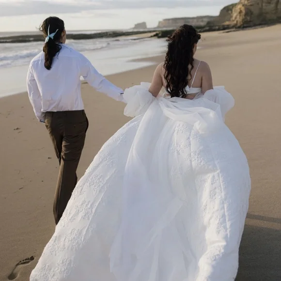 For Love & Lemons Julia Gown Size 2 - Picture 7 of 8